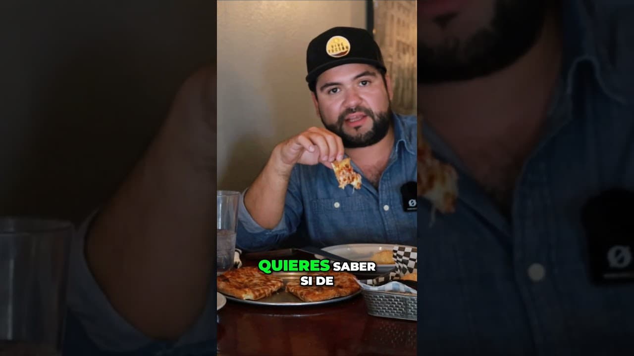 Tip: pide la pizza de puro queso para saber si es un buen restaurante🤌🏻