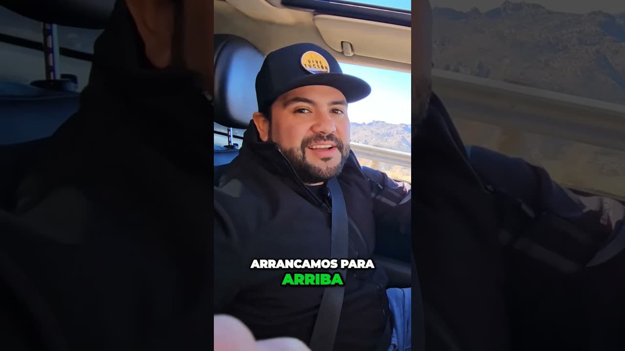 Nieve en el Desierto? 🥶😱 ve el Video Complaeto en YouTube🎬