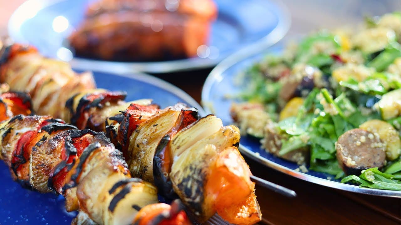 ASMR en Mt. Lemmon | Brochetas de pollo y cocina al aire libre