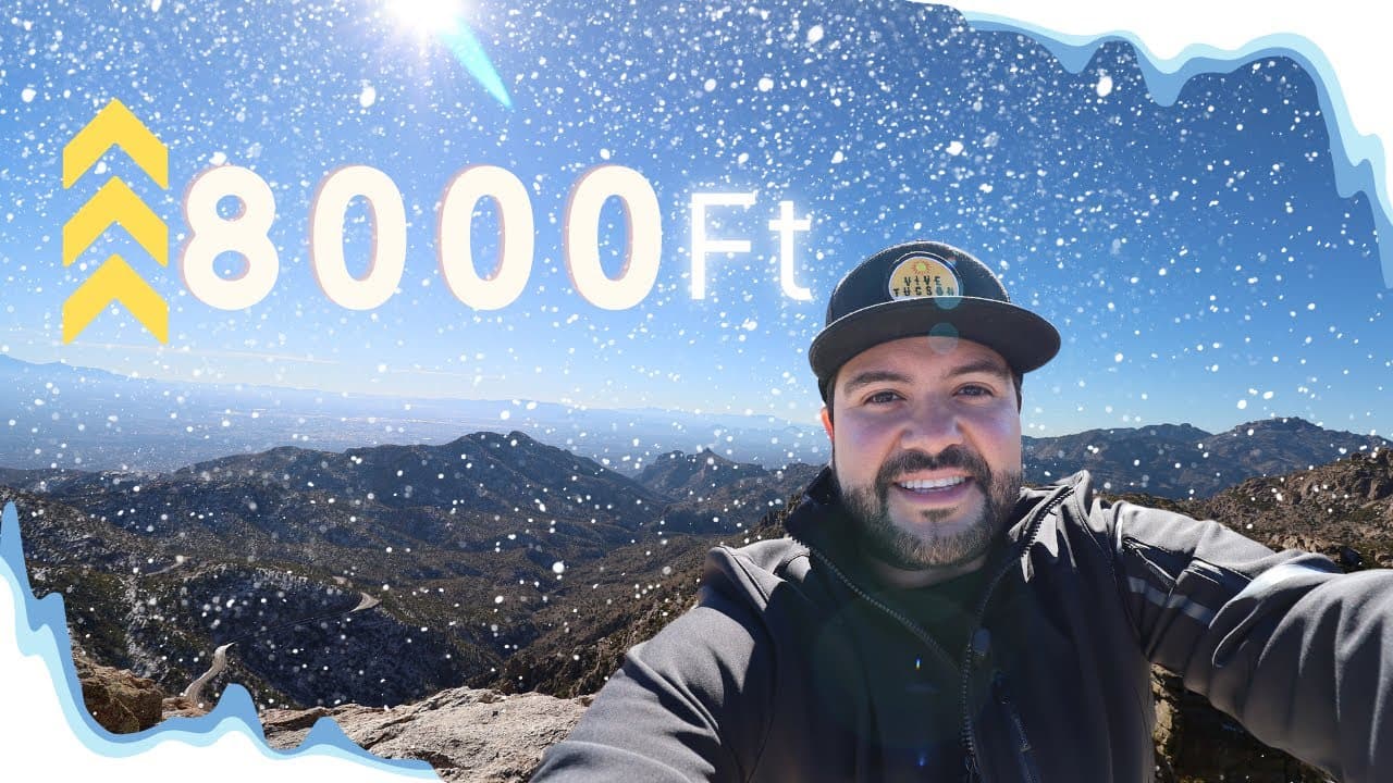 Nieve en Mt. Lemmon: así cambia Tucson en invierno