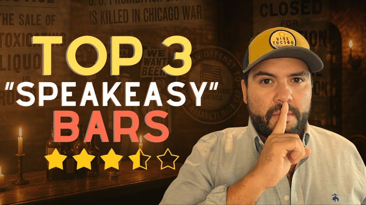3 bares secretos en Downtown Tucson: speakeasies que tienes que conocer
