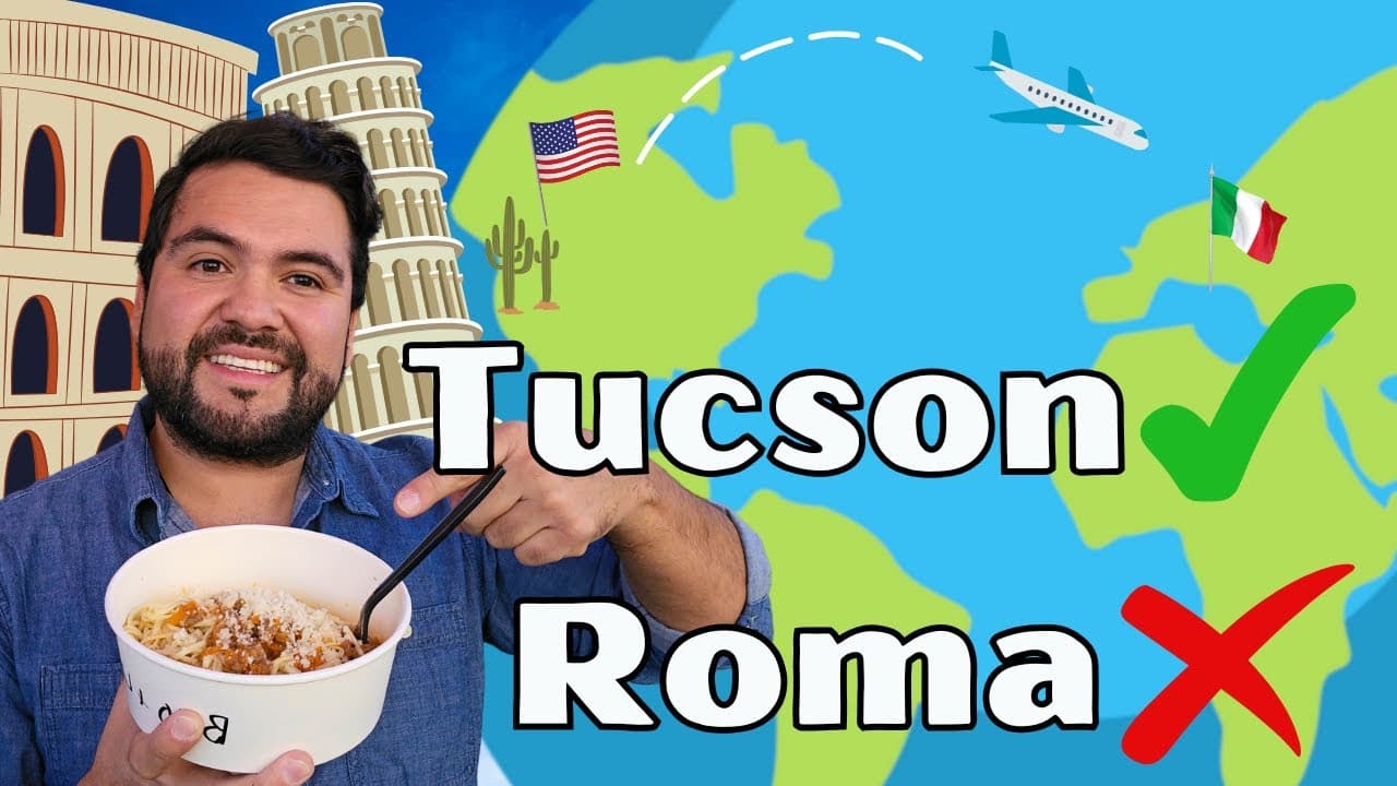 Pasta en Tucson vs Italia | ¿Ceres sabe realmente a Roma?